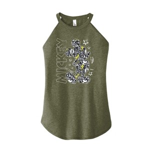 Women's - Disney - Mickey Mouse Graphic High Neck Tank - 1 of 3