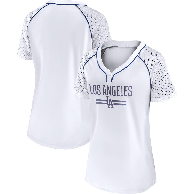 MLB Los Angeles Dodgers Women&#39;s Short Sleeve Jersey, 3 of 4