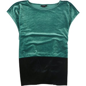 Alfani Womens Colorblock Pullover Blouse - 1 of 2