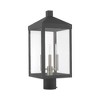 Livex Lighting Nyack 3 - Light Post Light in  Scandinavian Gray - 2 of 4