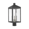 Livex Lighting Nyack 3 - Light Post Light in  Scandinavian Gray - image 2 of 4