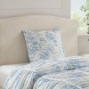 Armoire Collection Toile Floral Pillow Sham - 2 of 3