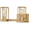 Quoizel Lighting Leighton 3 - Light Vanity in  Weathered Brass - 4 of 4