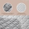 Hakuna Matte: Stylish Baby Play Mat: Animal - Pink-Grey-White - 72x72" - 3 of 4