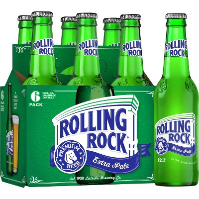 Rolling Rock Extra Pale Beer - 6pk/12 fl oz Bottles