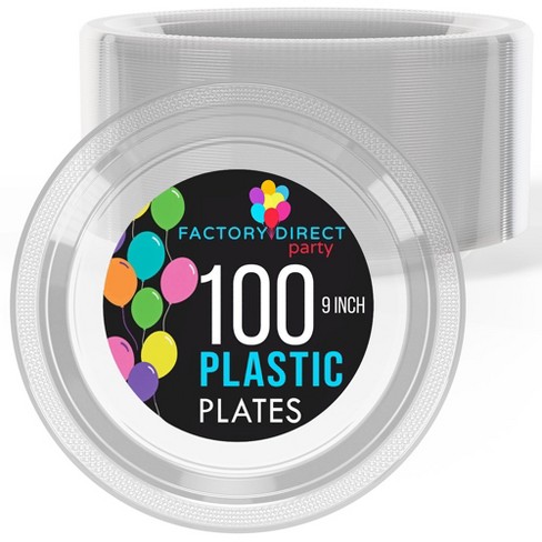 Disposable plastic plates bulk sale