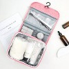 Hanging Travel Toiletry Bag for Women – Portable Makeup & Cosmetic Organizer with Hook - 4 of 4
