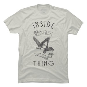 Men's Design By Humans Inside All Of Us Is A Wild Thing By magdadesign T-Shirt - 1 of 3