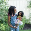 Ikuzi Dolls Multi Colored Dress Doll with Black Hair 18" Fashion Doll - 4 of 4