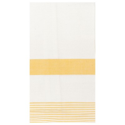 C&F Home Sunrise & White Woven Kitchen Towel