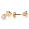 Pompeii3 3/4ct Diamond Studs 14K Yellow Gold - 2 of 4