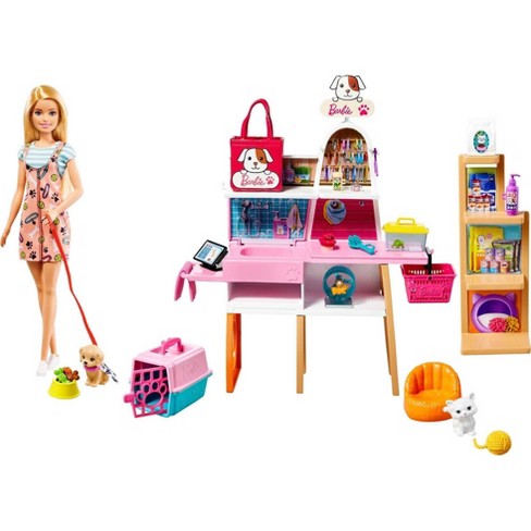 Barbie Doll Shopping Time Playset - Blonde