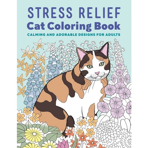 Reverse Coloring Book For Anxiety Relief - By Rockridge Press
