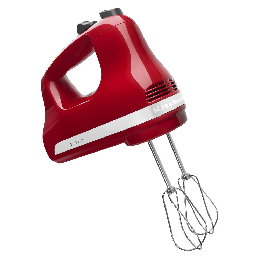 KitchenAid Ultra Power 5-Speed Hand Mixer KHM512 Empire Red