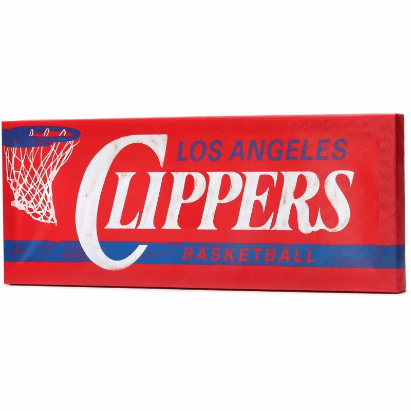 NBA Los Angeles Clippers Tradition Canvas Wall Sign, 2 of 5