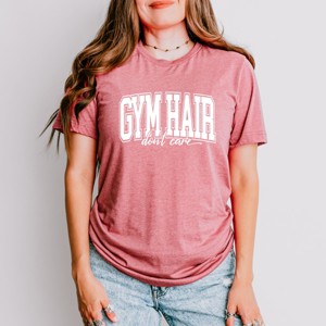 Simply Sage Market Gym Hair Varsity Short Sleeve Tee - 1 of 4