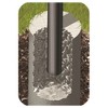 Pilot Rock Park Style Steel Outdoor BBQ Charcoal Grill and Post - 4 of 4