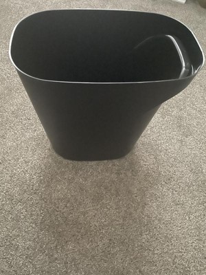 Iris Usa 6 Gallon / 24 Quart Plastic Wastebasket Trash Cans For