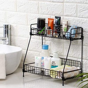 Apex Vanguards Black Wire Basket Countertop Pantry Organizer - 1 of 3