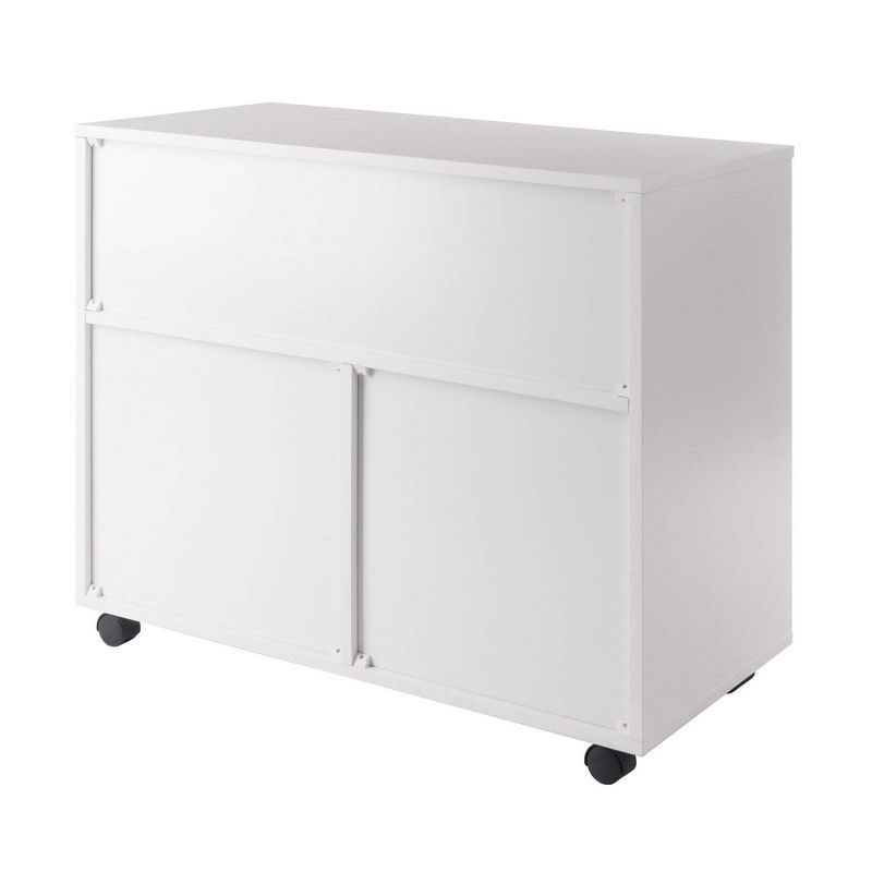 Halifax 3 Section Mobile Storage Cabinet - Winsome, 6 of 10