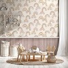 Holden Boho Rainbow Blush and Orange Wallpaper: Non-Pasted Paper, Bohemian Style, Kids' Decor, Smooth Matte Finish, 56 Sq Ft Coverage - 3 of 4