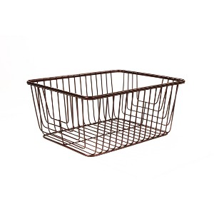 Spectrum Diversified Ashley Large Basket Silver - 1 of 4