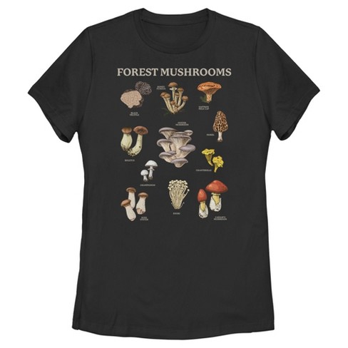 Women's Lost Gods Forest Mushrooms T-Shirt - image 1 of 4