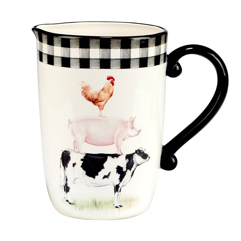 On the Farm Pitcher - Certified International, 1 of 4