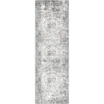 Nuloom Lola Distressed Medallion Indoor Area Rug