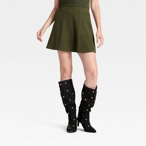 Women's Brushed Mini Skirt - A New Day™ - 1 of 4