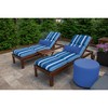 Casual Cushion Solid Sunbrella Fabric 1-Piece Indoor/Outdoor Lumbar Pillow, 22"W x 9"L - 2 of 4