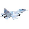 Sukhoi Su-30M2 Flanker-C Fighter Aircraft #80 "Russian Air Force" "Wing" Series 1/72 Diecast Model by Panzerkampf - 4 of 4