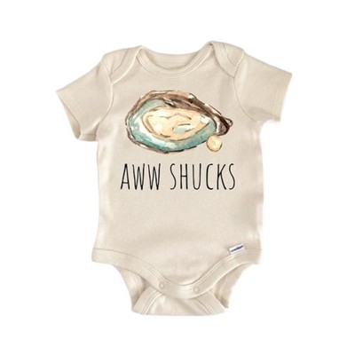 Oyster Clam Seafood Foodie - Baby Boy Girl Clothes Infant Onesie® Funny Cute GS1