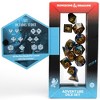 Dungeons & Dragons D&D Adventure Dice: Monk - Blue & Gold, 12pc RPG Set - 2 of 4