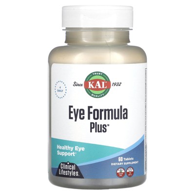 KAL Eye Formula Plus, Healthy Eye Support, 60 Tablets