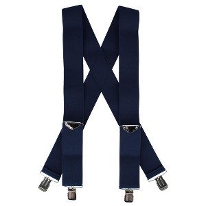 Welch Men's 2 Inch Wide X-Back Casual Clip-End Suspender - 1 of 3