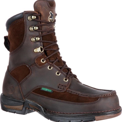 Men's Brown Georgia Boot Athens Waterproof Work Boot Size 11(wide) : Target