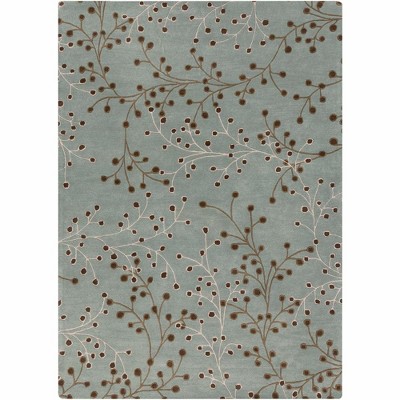 Mark & Day Le Havre 8'x11' Rectangle Tufted Indoor Area Rugs Sage: Wool, Stain-Resistant, Traditional, Bohemian Decor