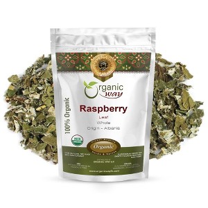 Organic Raspberry Leaf Whole 8 Oz - 1 of 3