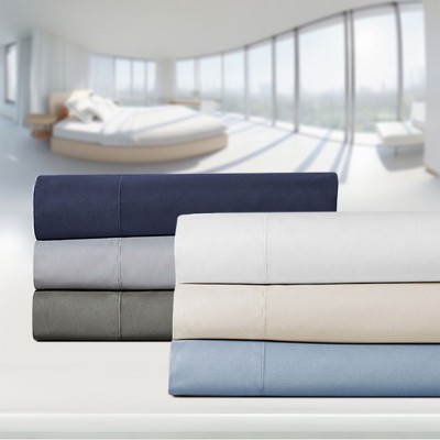 Bright White 1000 Thread Count Cotton Sateen Standard Pillowcases