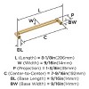 Amerock Balon Pull for Cabinets, Drawers, and Furniture - 3 of 4