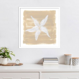 Amanti Art Soft Sea Starfish by Yvette St. Amant Wood Framed Wall Art Print - 1 of 4