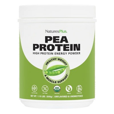 Pea Protein Organic by Nature's Plus  -  1.1 lb Powder