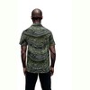 24seven men Wrinkle Resistant 3 Button Machine Washable Green Marble Polo Shirt - image 3 of 3