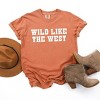 Simply Sage Market Wild Like The West Garment Dyed Tee - 3 of 4