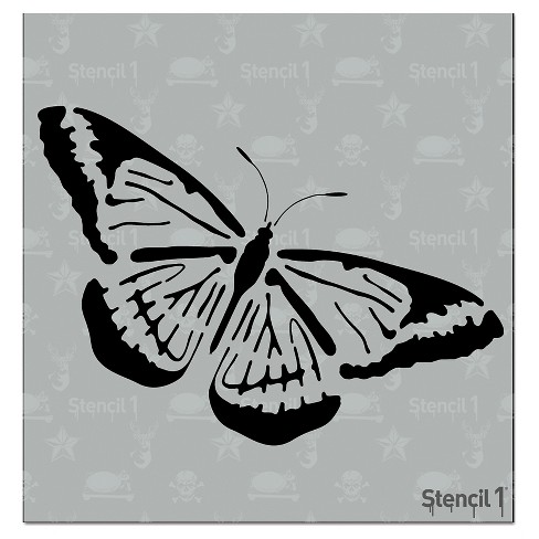 Download Stencil1 Butterfly Stencil 5 75 X 6 Target