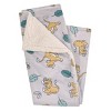 NoJo Disney Lion King Ivory, Teal, Sage and Gold Simba Future King Super Soft Cuddly Plush Baby Blanket - 3 of 4