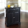 Lafayette Black Granite Top Portable Kitchen Island/Cart - Crosley - 2 of 4