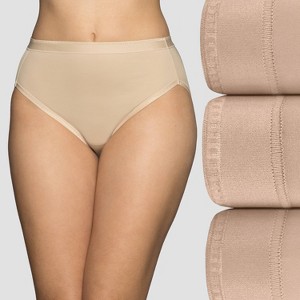 Vanity Fair Lingerie Women's Comfort Where It Counts Hi-Cut Underwear 3pk - 1 of 4