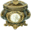 Gulches 9" Tall Decorative Jewelry Box, Bronze finish - 2 of 4